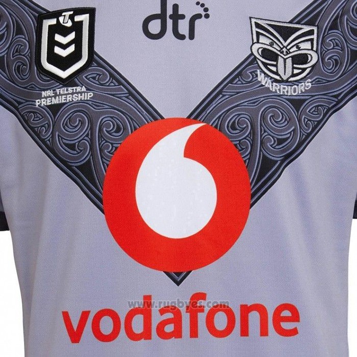 Camiseta Nueva Zelandia Warriors Rugby 2020 Tercera